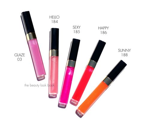 chanel happy glossimer|Chanel glossimer lip gloss.